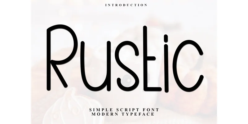 Rustic Font by FreshTypeINK — Sans Serif Font