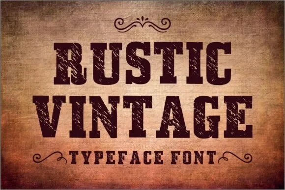 Rustic Vintage by riki.studio β Slab Serif Font