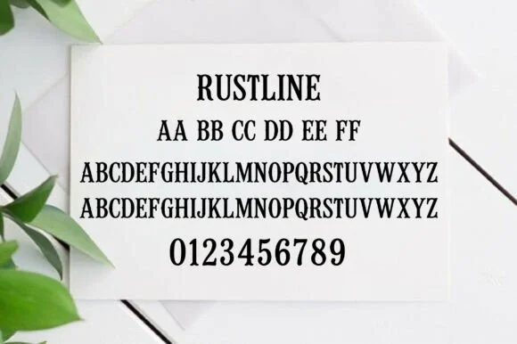 Rustline by Craft Artist — Slab Serif Font — thumbnail 3