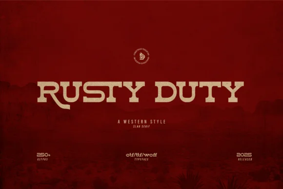 Rusty Duty by Denustudios — Slab Serif Font