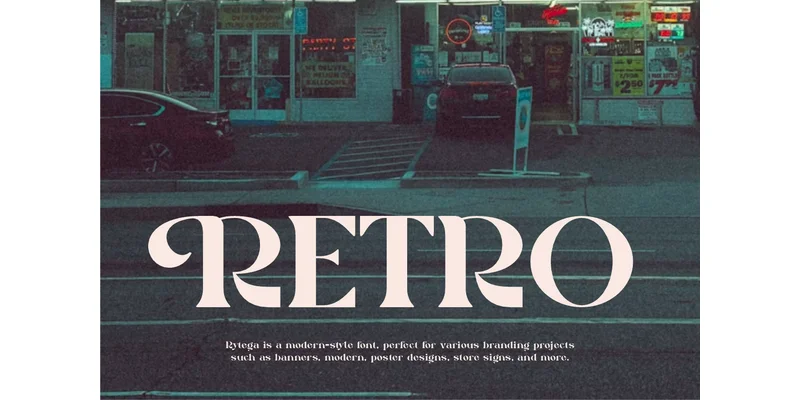 Rytega Font by IqsiartStudio — Display Font — thumbnail 2