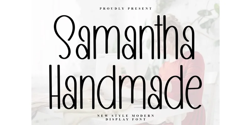 Samantha Handmade Font by ONE DESIGN — Display Font