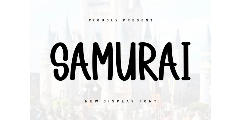 Samurai Font by ArtLine Design — Display Font