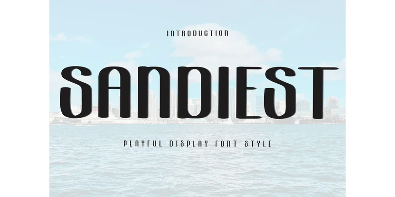 Sandiest Font by Inermedia STUDIO — Display Font