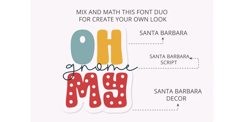 Santa Barbara Font by BitongType — Display Font — thumbnail 2