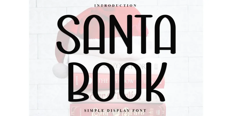 Santa Book Font by Inermedia STUDIO — Display Font