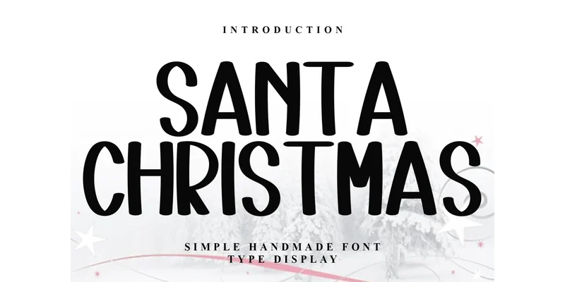 Santa Christmas Font by Inermedia STUDIO — Sans Serif Font