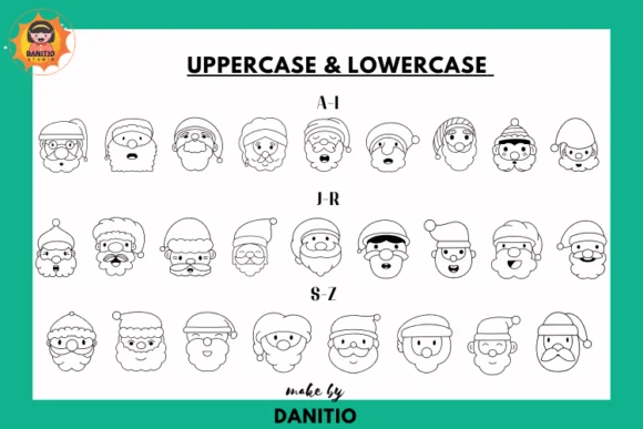 Santa Claus by danita.kukkai — Dingbats Font — thumbnail 2