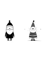 Santa Claus Brings Happiness by MOMAT THIRTYONE — Dingbats Font — thumbnail 5