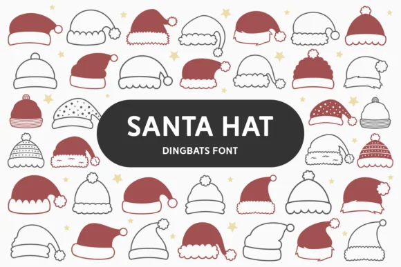 Santa Hat by Dito (7NTypes) — Dingbats Font