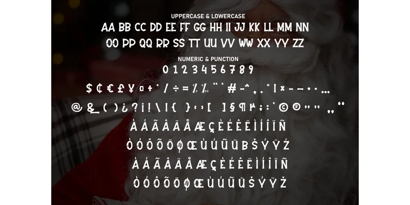 Santa Night Font by andikastudio — Display Font — thumbnail 7