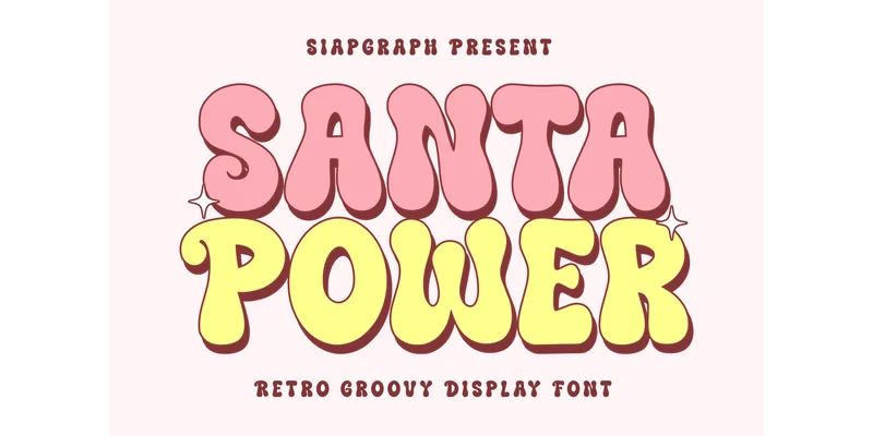 Santa Power Font by SiapGraph — Display Font