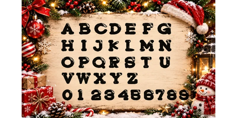Santa Scribble Font by creativelabstd — Display Font — thumbnail 4