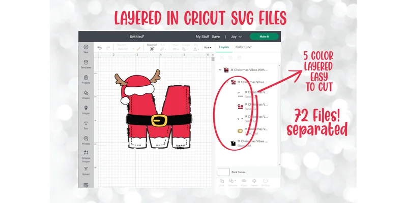 Santa Vibes Font by SVG Bloom — Display Font — thumbnail 6