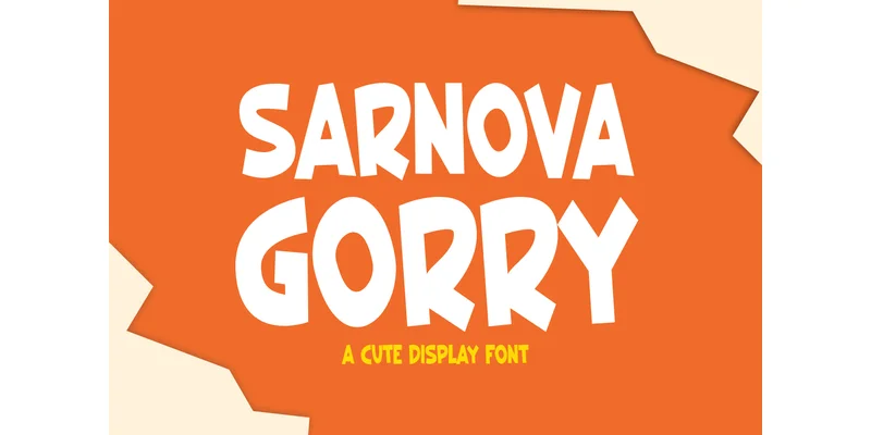 Sarnova Gorry Font by IqsiartStudio — Sans Serif Font