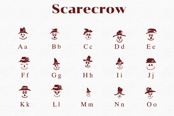 Scarecrow by Nongyao — Dingbats Font — thumbnail 2