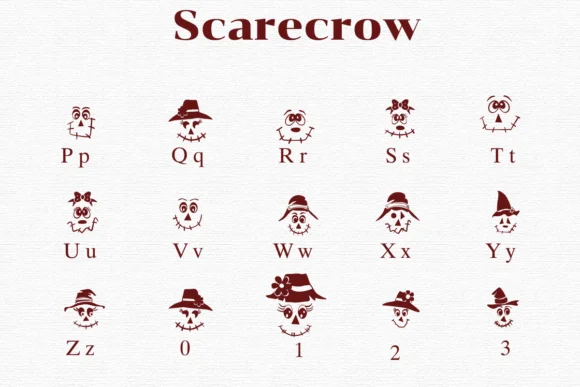 Scarecrow by Nongyao — Dingbats Font — thumbnail 3