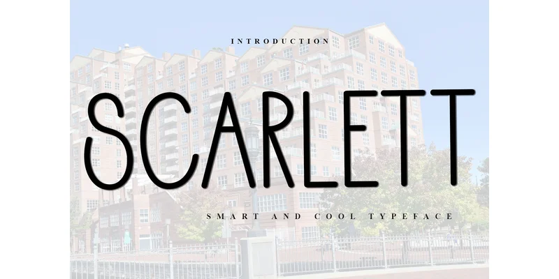 Scarlett Font by Inermedia STUDIO — Sans Serif Font