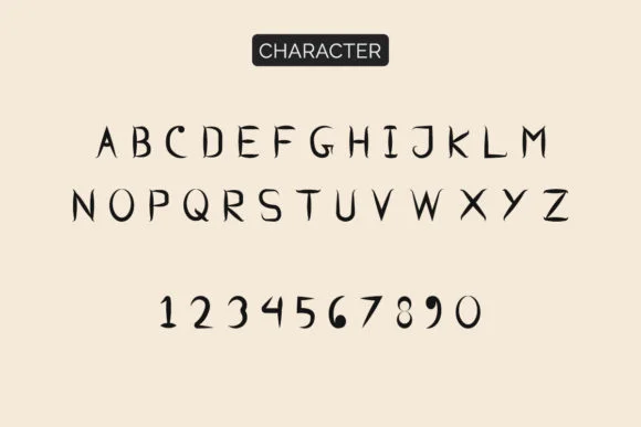 Scary by Rabeya — Color Fonts Font — thumbnail 7