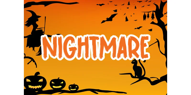 Scary Font by Brilian — Display Font — thumbnail 5
