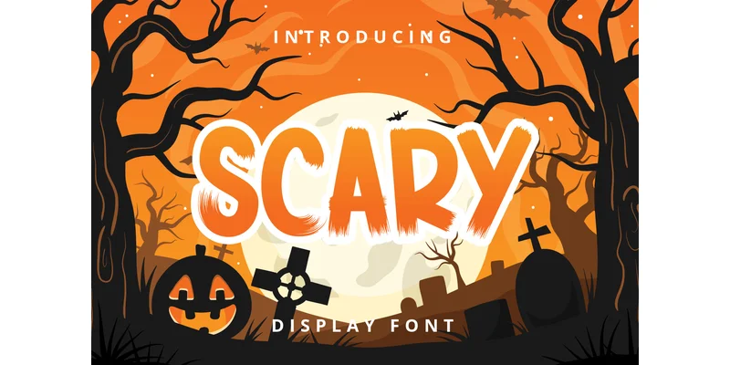 Scary Font by nicetrip7 — Display Font