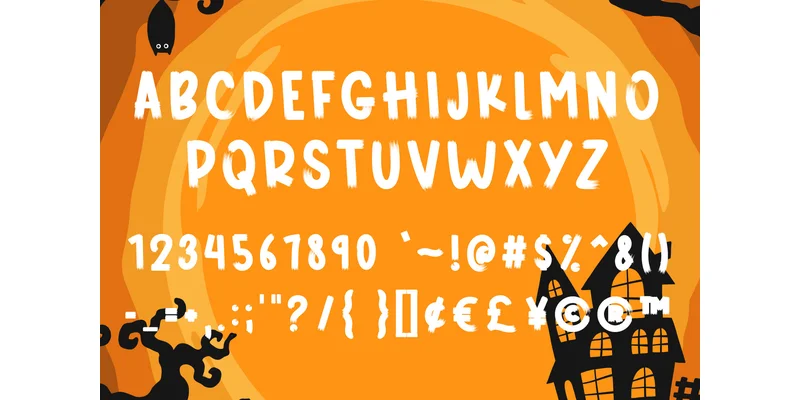 Scary Font by nicetrip7 — Display Font — thumbnail 4