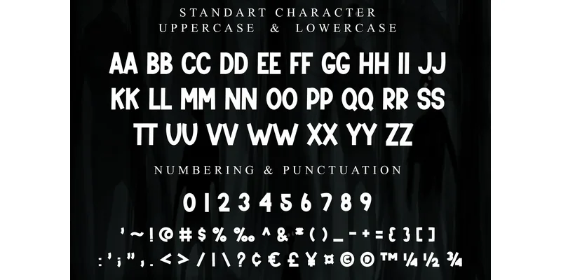 Scary Font by PiPi Creative — Display Font — thumbnail 7