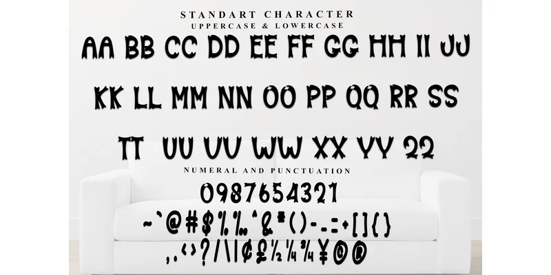Scary Horror Font by FreshTypeINK — Display Font — thumbnail 5