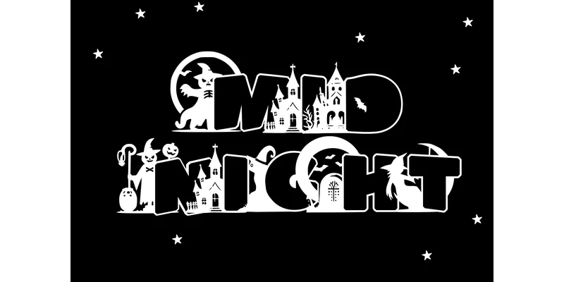 Scary Night Font by Infontree by Infontree — Decorative Font — thumbnail 4