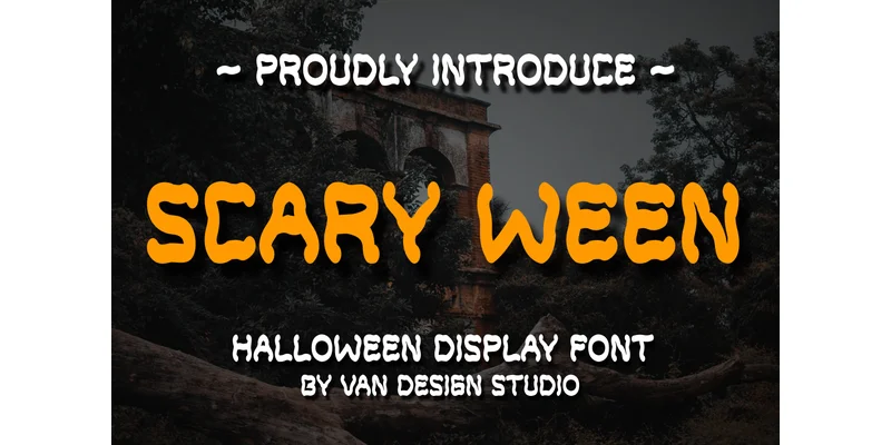 Scary Ween Font by vandesignstd — Display Font