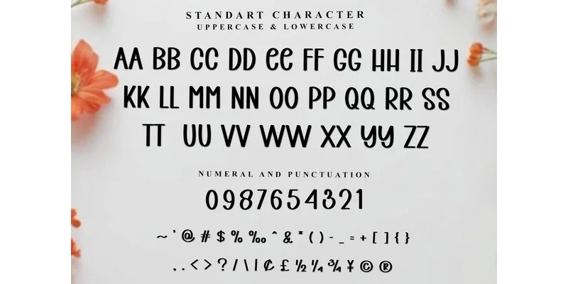 School Alphabet Font by FreshTypeINK — Display Font — thumbnail 4
