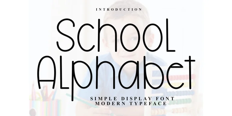 School Alphabet Font by Inermedia STUDIO — Sans Serif Font