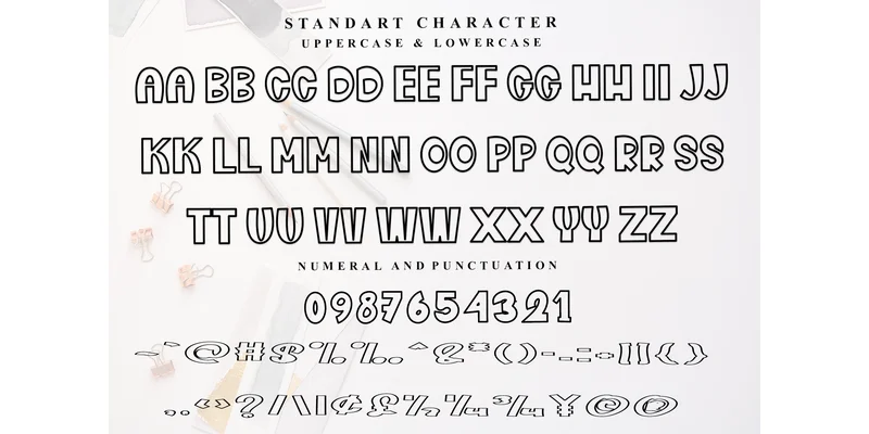 School Camping Font by FreshTypeINK — Display Font — thumbnail 5