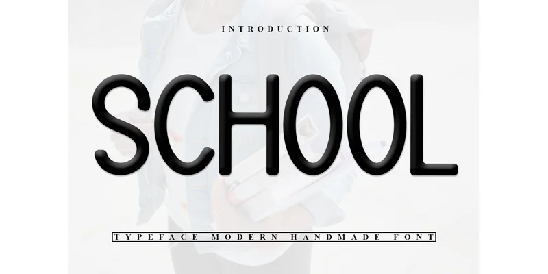 School Font by Inermedia STUDIO — Display Font