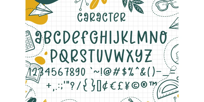 School Kids Font by Planetz studio — Display Font — thumbnail 4