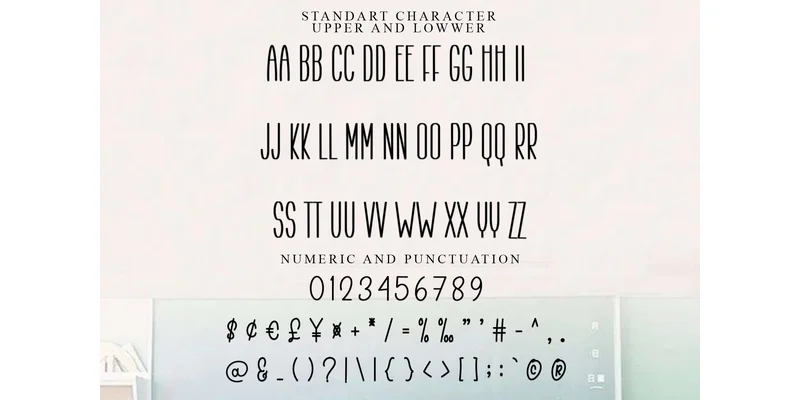 School Minimalist Font by Inermedia STUDIO — Display Font — thumbnail 5