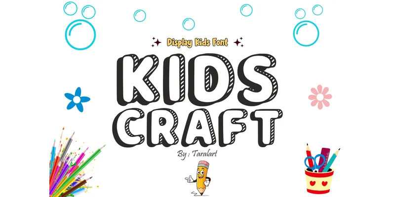 School Prizes Font by TaralArt — Display Font — thumbnail 2