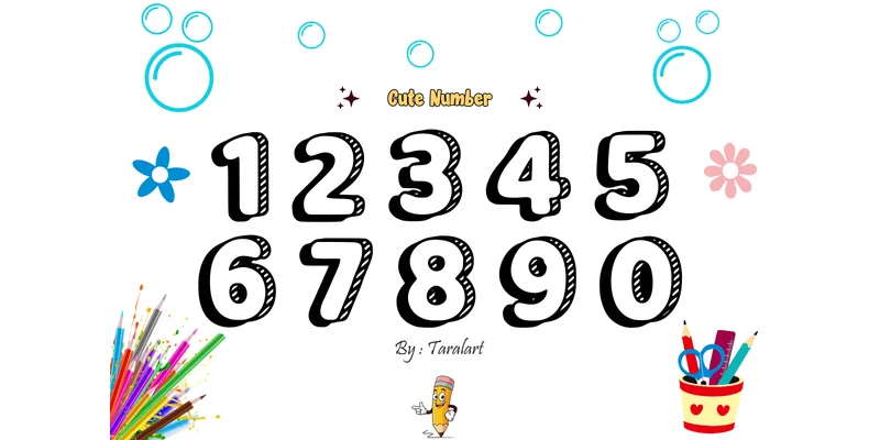 School Prizes Font by TaralArt — Display Font — thumbnail 5