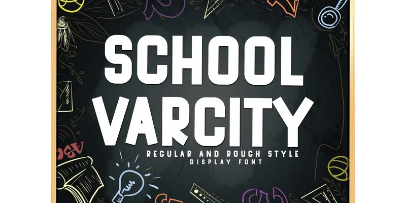 School Varcity Font by Inermedia STUDIO — Display Font