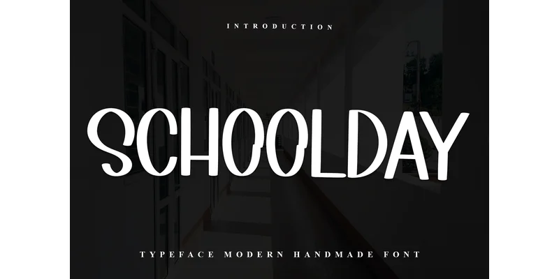 Schoolday Font by Inermedia STUDIO — Sans Serif Font