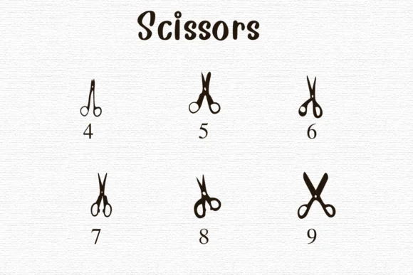 Scissors by Nongyao — Dingbats Font — thumbnail 4