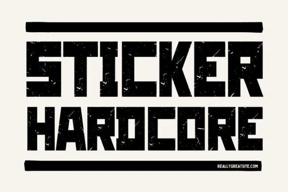 Scratch Vintage by Eystore — Slab Serif Font — thumbnail 2