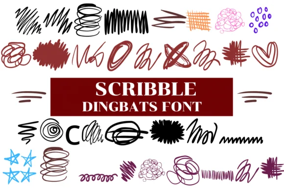 Scribble by Nongyao — Dingbats Font