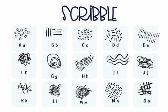 Scribble by Sirinart — Dingbats Font — thumbnail 2