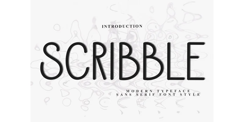Scribble Font by FreshTypeINK — Sans Serif Font