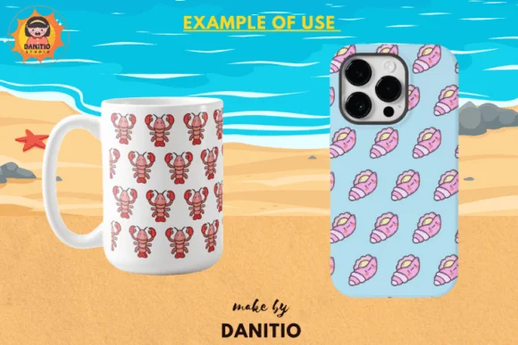 Sea Life by danita.kukkai — Dingbats Font — thumbnail 4