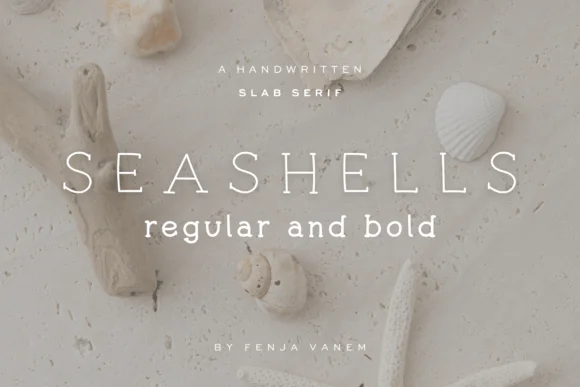 Seashells by Pretty Decadent — Slab Serif Font