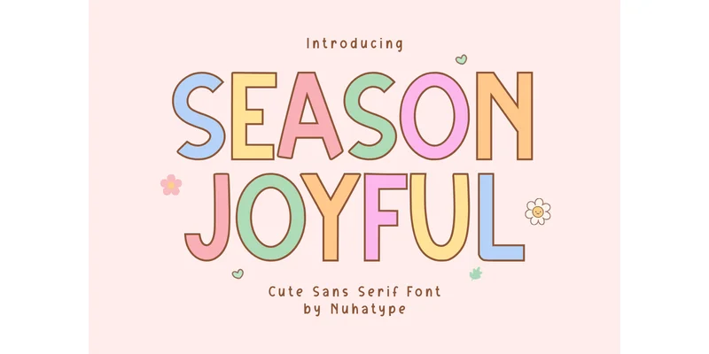 Season Joyful Font by Nuhatype — Sans Serif Font