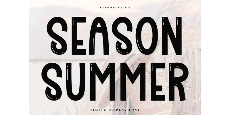 Season Summer Font by Inermedia STUDIO — Display Font