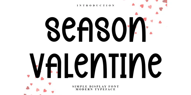 Season Valentine Font by Inermedia STUDIO — Display Font